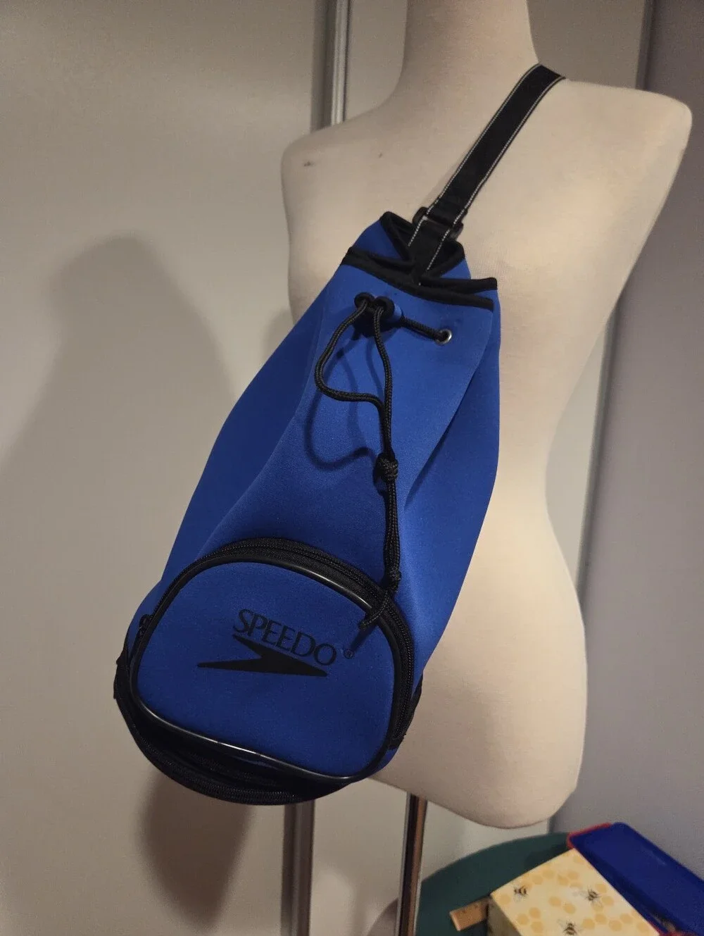 Speedo Royal Blue Bucket Swim Sling Backpack